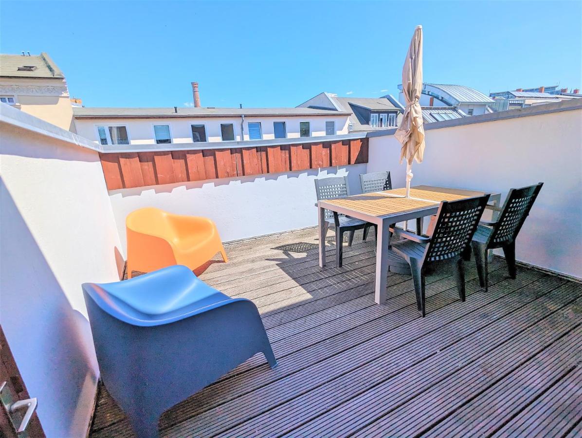 City Apartment "Hans Seat" Rostock Mit Rooftop-Terrasse Экстерьер фото