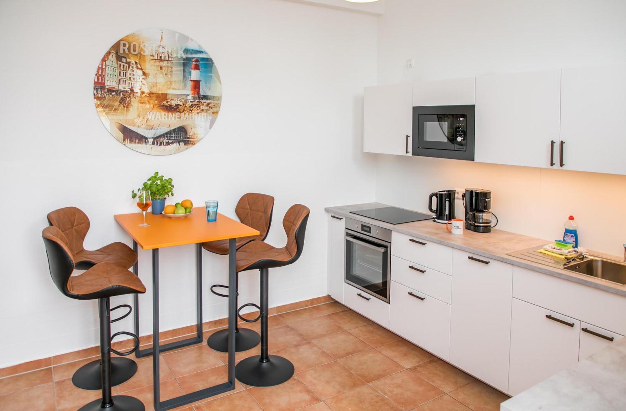 City Apartment "Hans Seat" Rostock Mit Rooftop-Terrasse Экстерьер фото